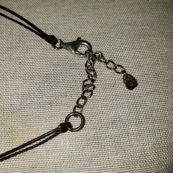 Beautiful Retired Silpada Sterling Silver Blue Grass Necklace - Picture 5 of 7